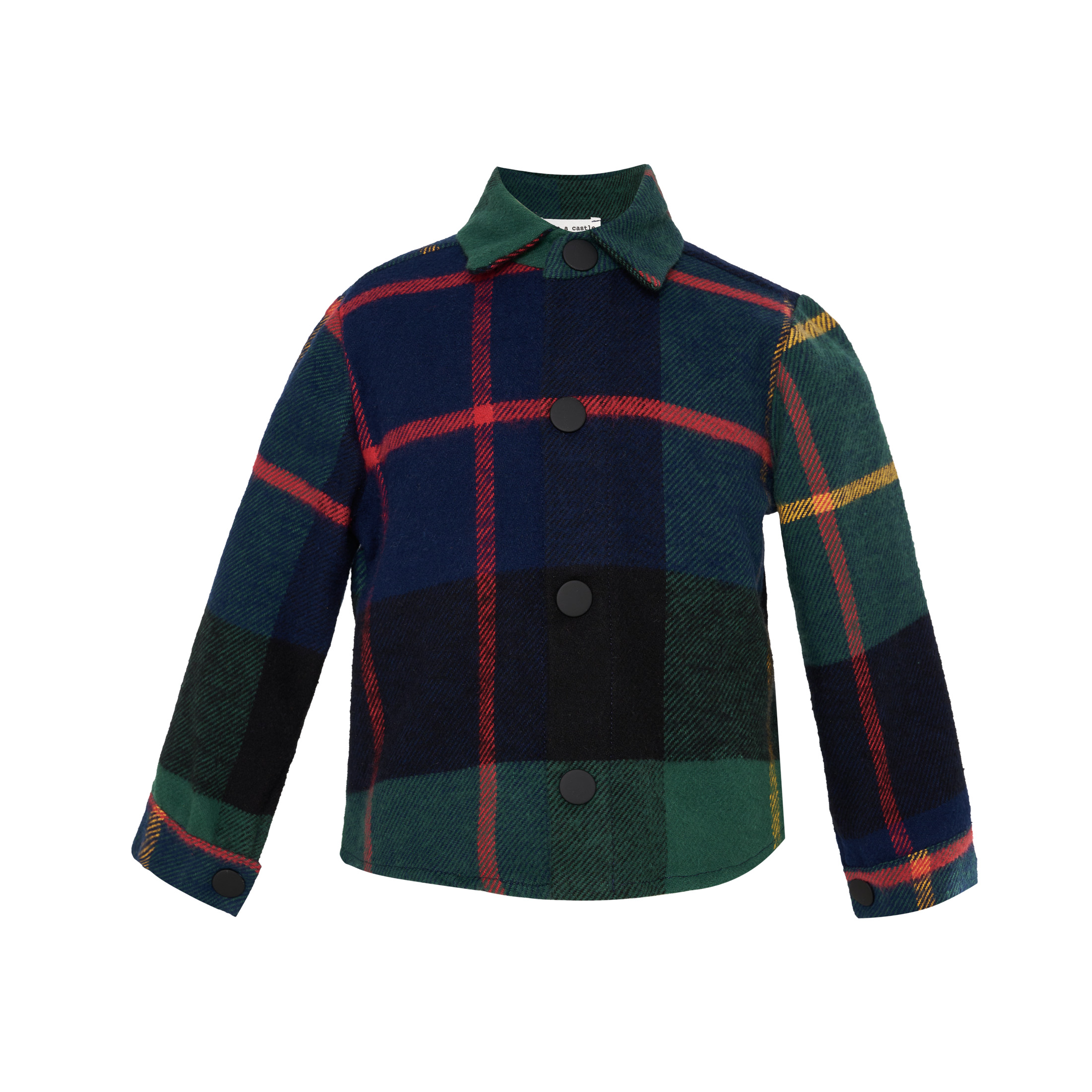 TWO IN A CASTLE - Two In A Castle TC NUTCRACKER SET W/TARTAN SHIRT & DENIM PANTS BABY --- ΣΕΤ ΒΒ ΑΓΟΡΙ