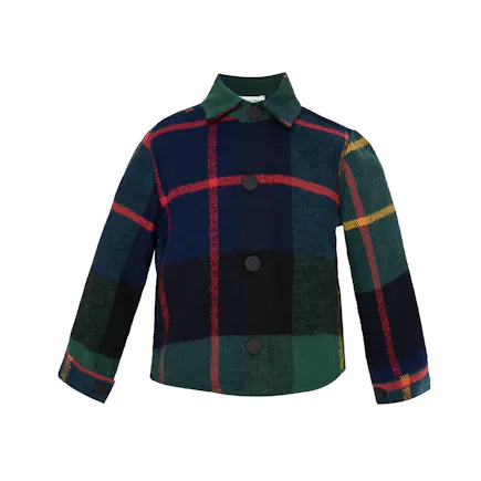 TWO IN A CASTLE - Two In A Castle TC NUTCRACKER SET W/TARTAN SHIRT & DENIM PANTS BABY --- ΣΕΤ ΒΒ ΑΓΟΡΙ
